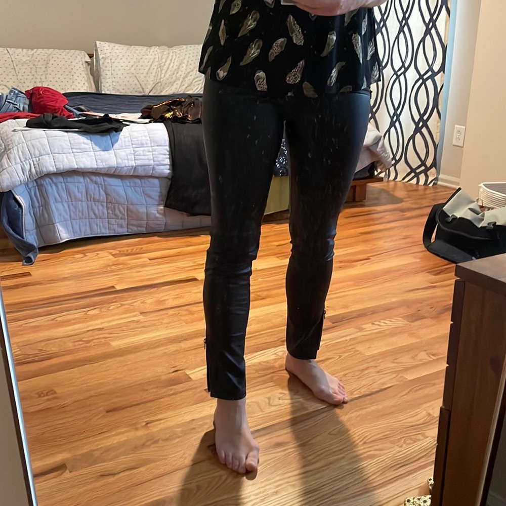 Free People pleather pants